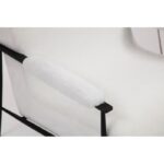 Καρέκλα Jazz άσπρο ξύλο πολυεστέρας 75x80x85εκ ed6901 - Image 3