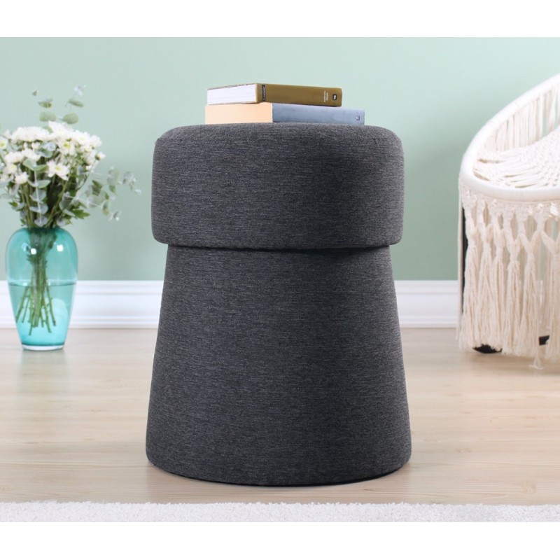 6925_0-800x800 Σκαμπώ Beans γκρι 50x40cm ed6925 - Image 1