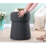 Σκαμπώ Beans γκρι 50x40cm ed6925 - Image 3