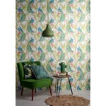 Πολυθρόνα Moon River πράσινο 64x65x75cm ed6926