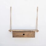 Ραφιέρα Gar καρυδί ξύλο 60x20x14εκ ed6927 - Image 2