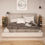 Κομοδίνο Elos oak ανθρακί μελαμίνη 25x25x60cm 2τεμ ed692