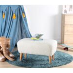 Σκαμπώ Mai λευκό 61x32x33cm ed6938 - Image 5