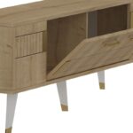 Έπιπλο τηλεόρασης Moda Sapphire Oak χρυσό 150x35x53 2cm ed6939 - Image 3
