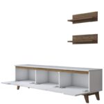 Έπιπλο τηλεόρασης Mito 180x35x48 6cm μελαμίνη ed693 - Image 2