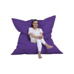 Πουφ Giant Cushion 140x180 αδιάβροχο ύφασμα μωβ ed6945