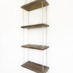 Ραφιέρα Gar καρυδί ξύλο 40x14x120εκ ed6951 - Image 2