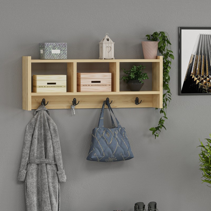 6976_0-800x800 Κρεμάστρα ραφιέρα Sapphire 75 6x22x35cm ed6976 - Image 1