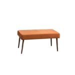 Σκαμπώ Appre πορτοκαλί ύφασμα 92x46x44cm ed6988 - Image 2