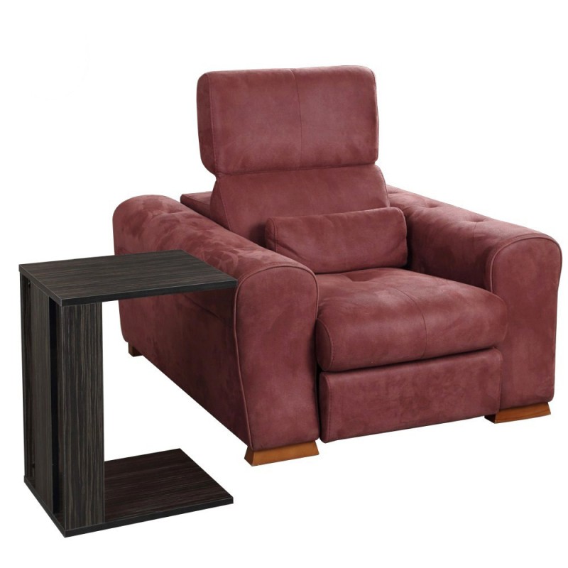 7012_0-800x800 Βοηθητικό τραπέζι Single wenge μελαμίνη 35x45x61cm ed7012 - Image 1