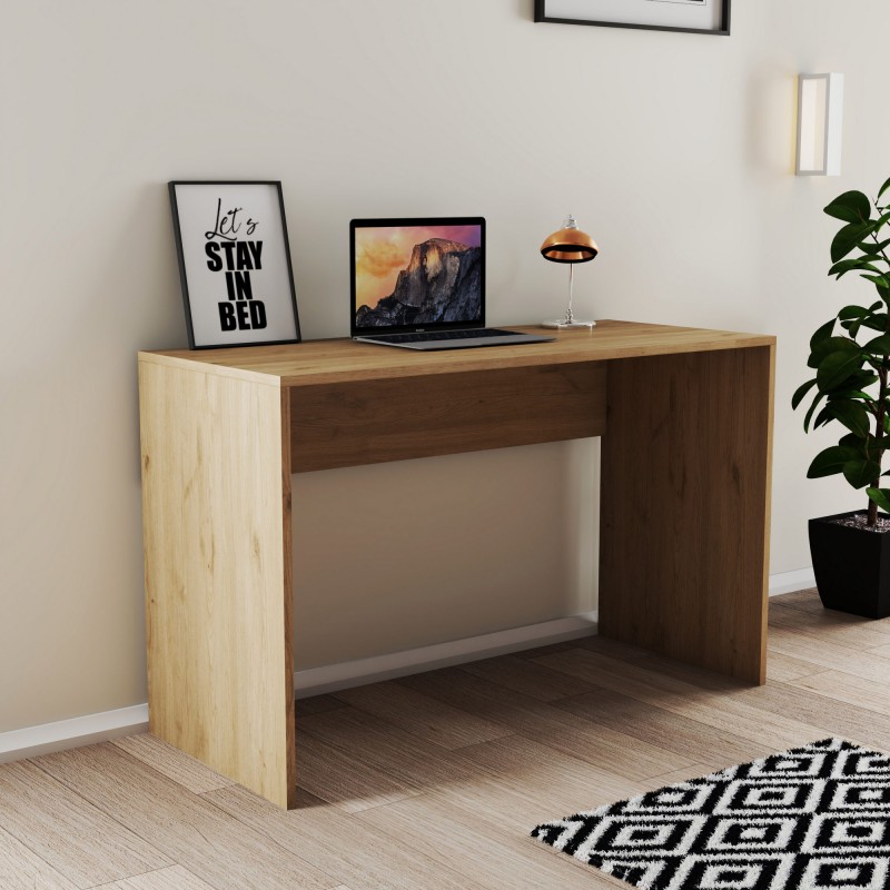 7023_0-800x800 Γραφείο Vorrei oak χρώμα μελαμίνη 120x51 5x75cm ed7023 - Image 1