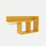 Ράφι τοίχου Pare κίτρινη μελαμίνη 72x18x37cm ed7047 - Image 2