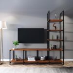 Έπιπλο τηλεόρασης Anvers μελαμίνη 180x180x50cm ed7054