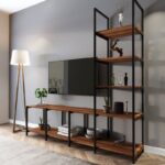 Έπιπλο τηλεόρασης Anvers μελαμίνη 180x180x50cm ed7054 - Image 5