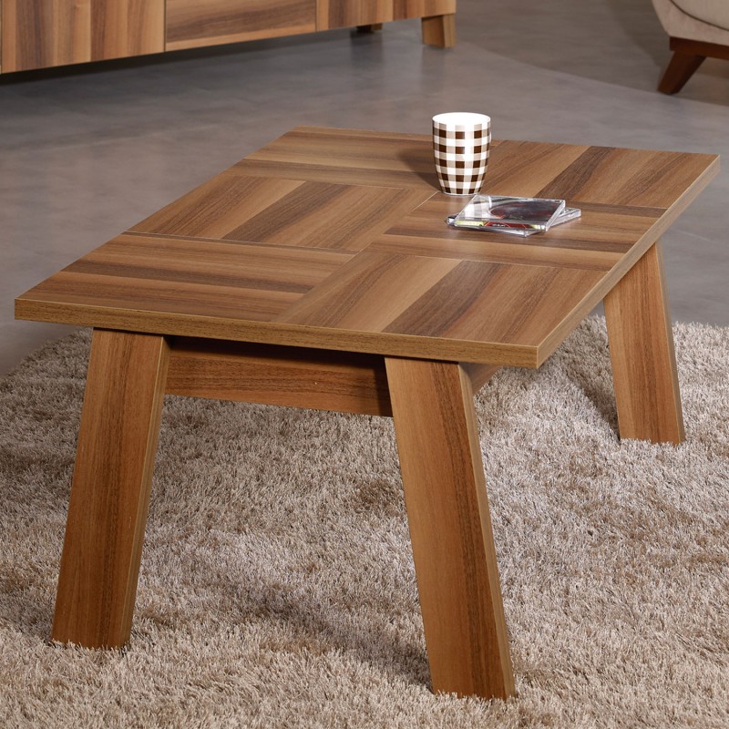 7059_0-800x800 Τραπέζι σαλονιού Story καφέ μελαμίνη 108x66x45εκ ed7059 - Image 1