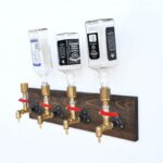 Διανομέας ποτών ξύλο και μέταλλο 70x21x15cm ed7091