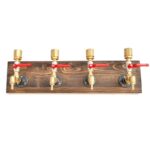 Διανομέας ποτών ξύλο και μέταλλο 70x21x15cm ed7091 - Image 5