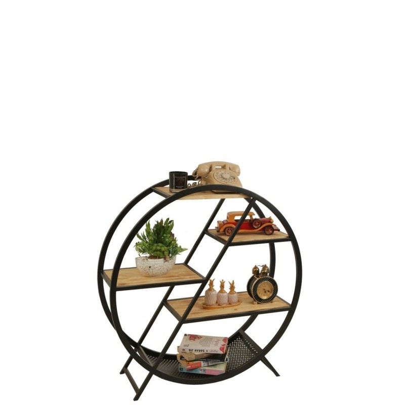 7146_0-800x800 Βοηθητικό τραπεζάκι Ruota ξύλο 90x28x90cm ed7146 - Image 1