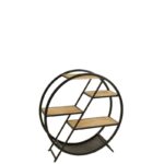 Βοηθητικό τραπεζάκι Ruota ξύλο 90x28x90cm ed7146 - Image 3