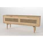 Έπιπλο τηλεόρασης Sirona Oak 140x29 6x55 2cm ed7167 - Image 5