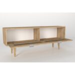 Έπιπλο τηλεόρασης Sirona Oak 140x29 6x55 2cm ed7167 - Image 4