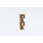 Βιβλιοθήκη Alin Sapphire δρυς μελαμίνη 25x27x95εκ ed7177 - Image 4