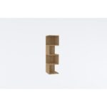 Βιβλιοθήκη Alin Sapphire δρυς μελαμίνη 25x27x95εκ ed7177 - Image 3