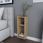 Κομοδίνο Salo oak μελαμίνη 23 2x22x59 6cm ed7186 - Image 5