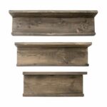 Ραφιέρα Raf καρυδί ξύλο 60x8x15εκ ed7214 - Image 3