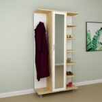 Έπιπλο είσοδου Eyll δρυς μελαμίνη 100x35x180εκ ed7215 - Image 5