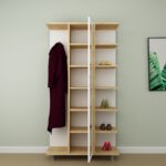 Έπιπλο είσοδου Eyll δρυς μελαμίνη 100x35x180εκ ed7215 - Image 4