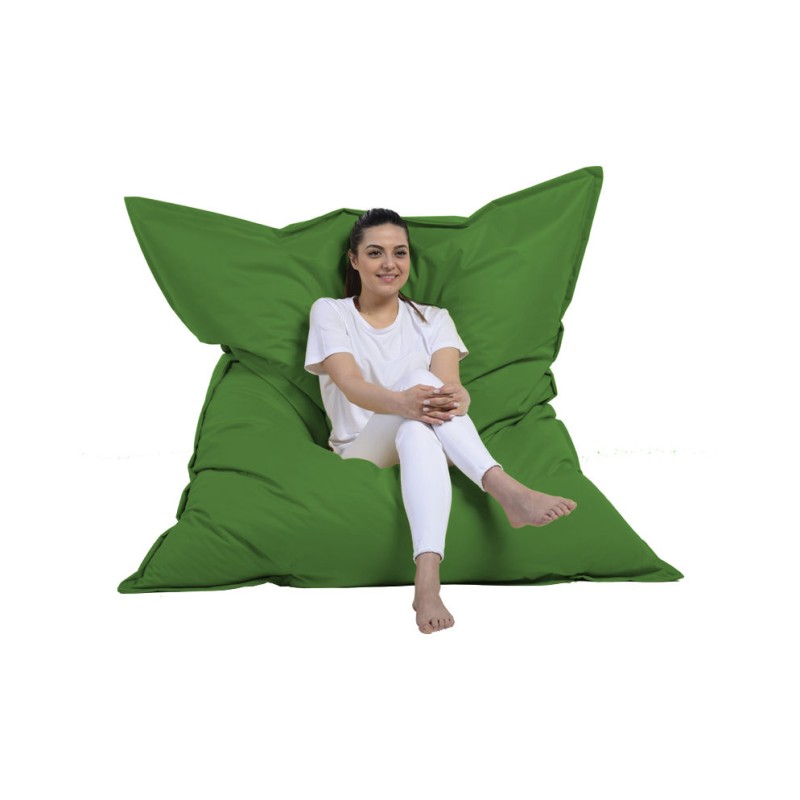 7225_0-800x800 Πουφ Giant Cushion 140x180 αδιάβροχο ύφασμα πράσινο ed7225 - Image 1