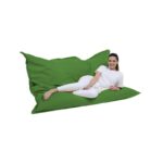 Πουφ Giant Cushion 140x180 αδιάβροχο ύφασμα πράσινο ed7225 - Image 2