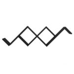 Ράφι τοίχου Carotti μαύρη μελαμίνη 80x22x95cm ed7231 - Image 5