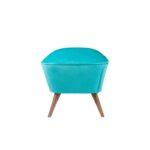 Σκαμπώ Buena 57x45cm Turquoise ed7253 - Image 5