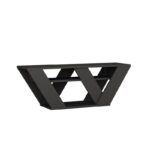 Έπιπλο τηλεόρασης Farfalla ανθρακί 110x30x40cm ed725 - Image 3