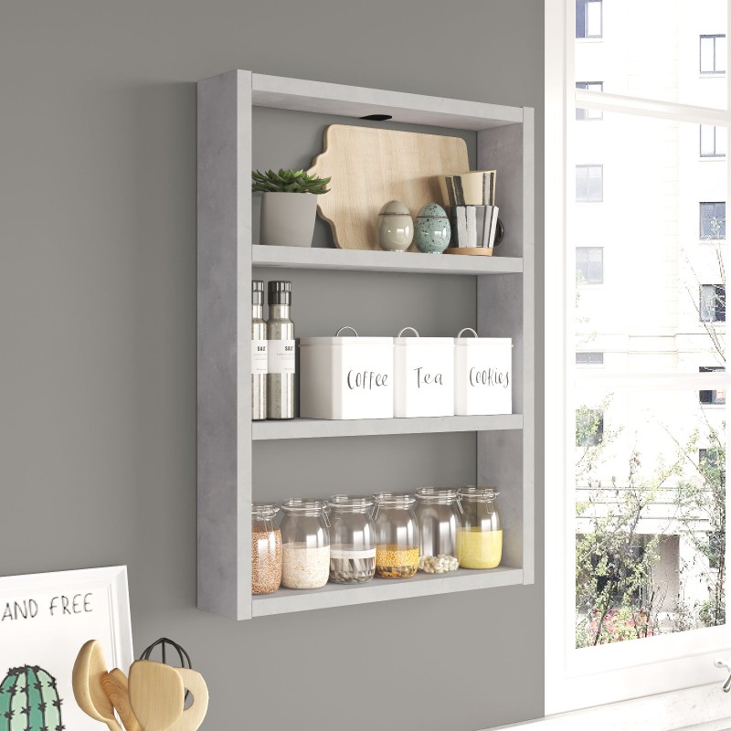 7264_0-800x800 Ραφιέρα Dole πέτρα μελαμίνη 43 2x9x60εκ ed7264 - Image 1