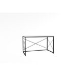 Γραφείο Lavoro λευκό χρώμα 121x60x72cm μελαμίνη μέταλλο ed7330 - Image 3