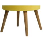 Σκαμπώ Boyce μουσταρδί 45x45x41cm ξύλο ύφασμα ed7334 - Image 3