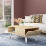 Τραπέζι σαλονιού Delux Sapphire μελαμίνη 90x45x42 4εκ ed7359 - Image 2