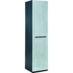 Ντουλάπα ρούχων Trio μονόφυλλη 54x50x203cm ed7372 - Image 5