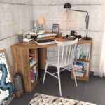 Γραφείο Follia καρυδί μελαμίνη 120x76 8x90cm ed7377