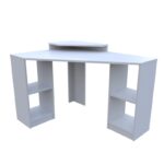 Γραφείο Follia λευκό μελαμίνη 120x76 8x90cm ed7378 - Image 3