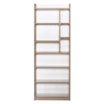 Βιβλιοθήκη Vert άσπρο δρυς μελαμίνη 63x26x176εκ ed7380 - Image 3