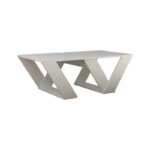 Τραπέζι σαλονιού Pipra άσπρο μελαμίνη 110x60x40εκ ed738 - Image 3