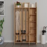 Έπιπλο εισόδου Pro Atlantic Pine μελαμίνη 93 3x33 5x180εκ ed7390 - Image 5