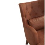 Πολυθρόνα Marta καφέ 78x80x96cm ed7398 - Image 4