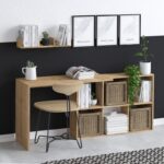 Γραφείο Totti 74x45x145cm oak ed7428 - Image 3