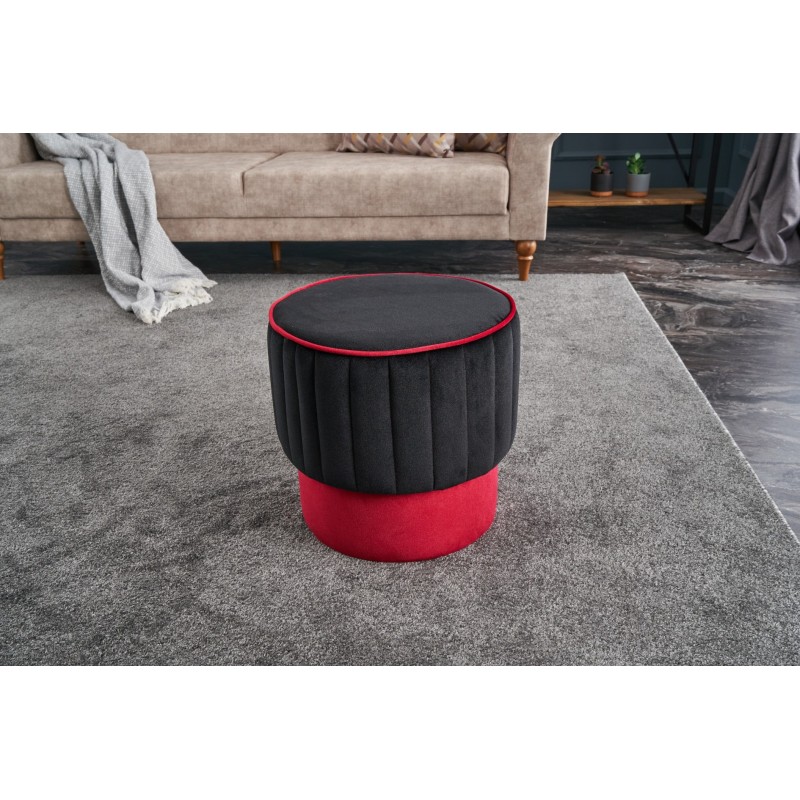 7432_0-800x800 Σκαμπώ Rose μαύρο 40x40cm ed7432 - Image 1