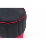 Σκαμπώ Rose μαύρο 40x40cm ed7432 - Image 3